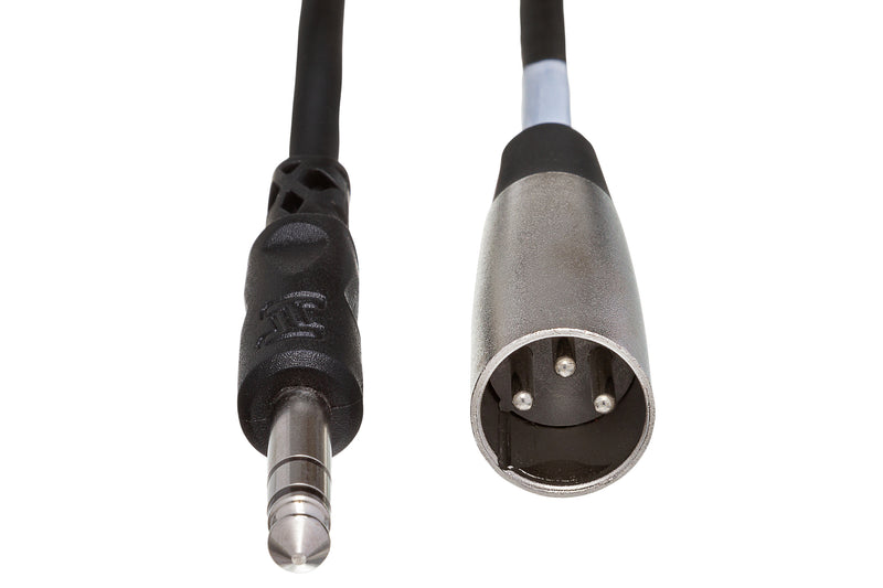 STX-105M, Hosa 5ft Balanced Interconnect Cable, 1/4TRS to XLR3M