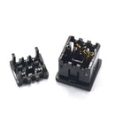 MVRF6001-5, 5-Pack Female 3 Pin Panel Mount AC Receptacle Connector ~ 15A @ 125V