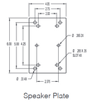 MM-024-BT, MultiMount 60lb Rated Indoor Speaker Wall Mount with 180° Rotation