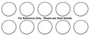 SCA3.0-10, SRD 10 Pack of 3.0" x 0.074" x 0.074" Square Cut Belts (SCA 3.0)