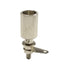 T-10, Sato Parts 9.0mm Diameter Chrome Banana Binding Post for 26-16AWG Wire