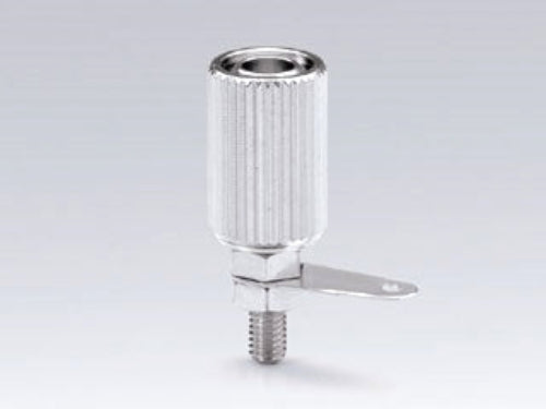 T-10, Sato Parts 9.0mm Diameter Chrome Banana Binding Post for 26-16AWG Wire