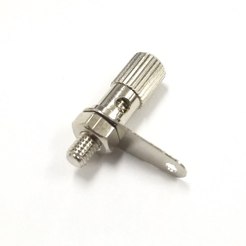 T-15, Sato Parts 5.0mm Diameter Chrome Binding Post for 26-16AWG Wire