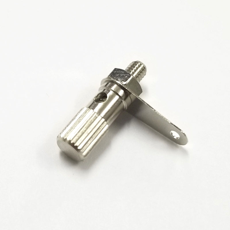 T-15, Sato Parts 5.0mm Diameter Chrome Binding Post for 26-16AWG Wire
