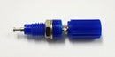 T-3025-BL, Sato Parts Blue Female Banana & Wire Binding Post