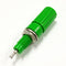 T-3025-G, Sato Parts Green Female Banana & Wire Binding Post