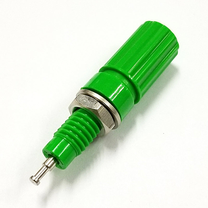 T-3025-G, Sato Parts Green Female Banana & Wire Binding Post
