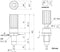 T-3025-W, Sato Parts White Female Banana & Wire Binding Post