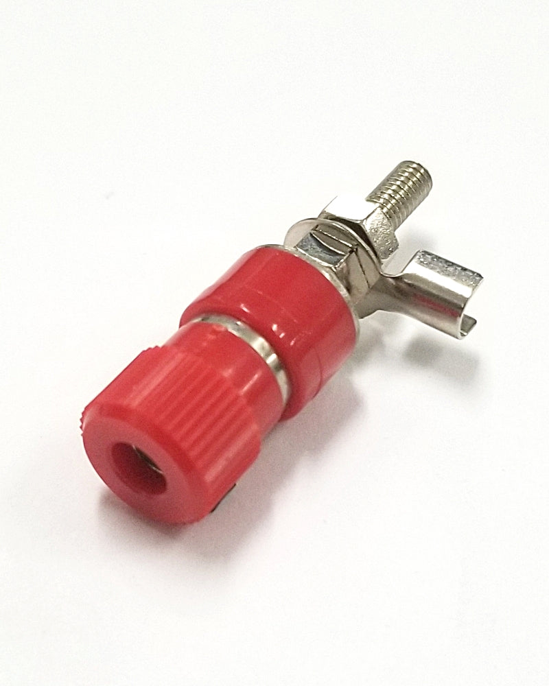 T-375-12-R, Sato Parts Red Female Banana Binding Post