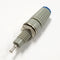 T-45-BL, Sato Parts Grey with Blue Tip Female Banana & Wire Binding Post