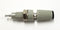 T-45-B, Sato Parts Grey with Black Tip Female Banana & Wire Binding Post
