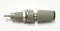T-45-G, Sato Parts Grey with Green Tip Female Banana & Wire Binding Post