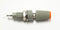 T-45-OR, Sato Parts Grey with Orange Tip Female Banana & Wire Binding Post