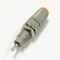T-45-OR, Sato Parts Grey with Orange Tip Female Banana & Wire Binding Post