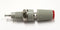 T-45-R, Sato Parts Grey with Red Tip Female Banana & Wire Binding Post