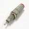 T-45-R, Sato Parts Grey with Red Tip Female Banana & Wire Binding Post