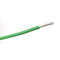 25' 12AWG GREEN Hi Temp PTFE Insulated Silver Plated 600 Volt Hook-Up Wire