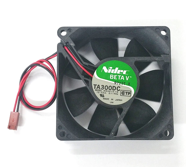TA300DC (M33414-16), Nidec Beta V 80mm x 25mm 12V DC Cooling Fan ~ 25 CFM