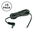 TC210-10, 2.1mm x 5.5mm Right Angle Coaxial Plug to Stripped End Power Cords