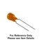 NTE TD1.5M25, 1.5uF @ 25V Radial Lead Dipped Tantalum Capacitor