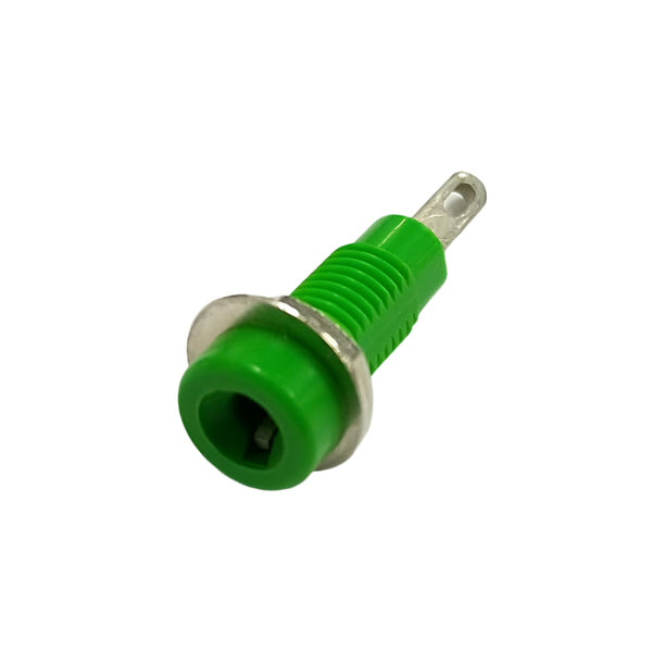 TJ-1-G, Sato Parts Green Female 0.093" Pin Tip Jack