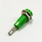 Sato Parts # TJ-1-G, Green Female 0.093" Pin Tip Jack