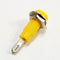 Sato Parts # TJ-1-Y, Yellow Female 0.093" Pin Tip Jack