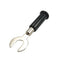 TJ-1097-B, Sato Parts BLACK Large Spade Connector, Solder Type 16AWG Max