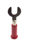 TJ-1097-R, Sato Parts RED Large Spade Connector, Solder Type 16AWG Max