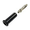 TJ-560-B, Sato Parts Black Male Banana Plug ~ Solder Type, 16AWG Max.