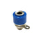 TJ-563-BL, Sato Parts Blue Female Banana Jack, Panel Mount
