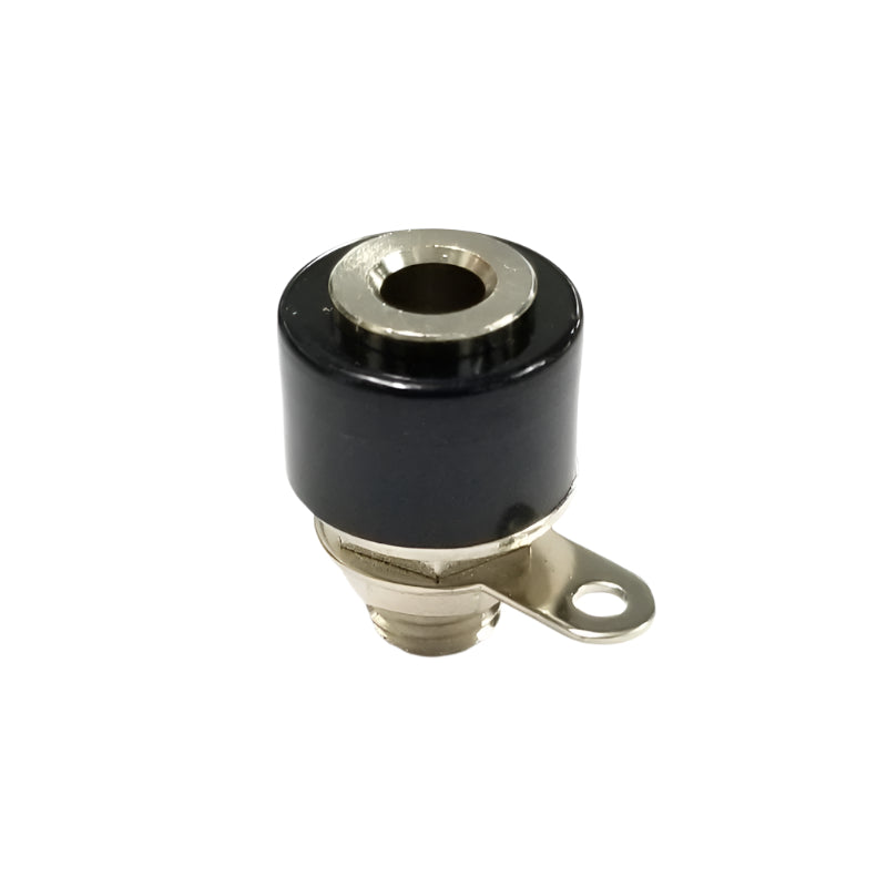 TJ-563-B, Sato Parts Black Female Banana Jack, Panel Mount