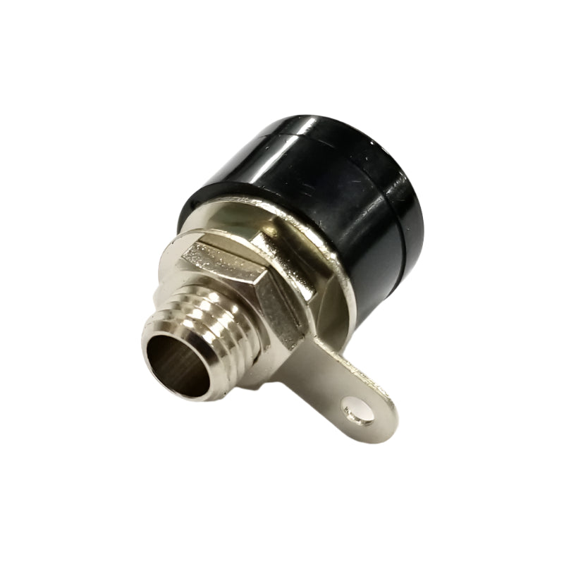 TJ-563-B, Sato Parts Black Female Banana Jack, Panel Mount