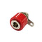 TJ-563-R, Sato Parts Red Female Banana Jack, Panel Mount