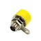 TJ-563-Y, Sato Parts Yellow Female Banana Jack, Panel Mount