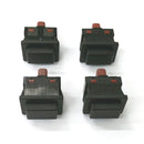 Lot of 4 Dreefs / Kautt & Bux TL323A3 SPST ON-OFF Push Button Switches