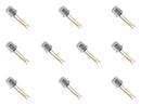 10 Pieces 2N2222A, 40V @ 800mA NPN Silicon General Purpose Transistor ~ TO-18