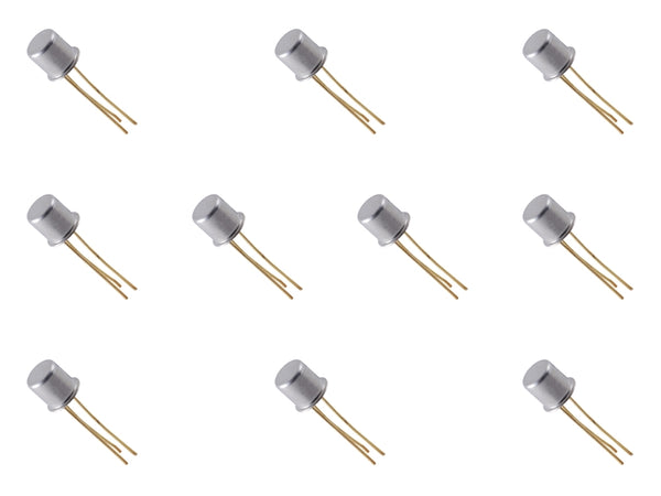 10 Pieces 2N2222A, 40V @ 800mA NPN Silicon General Purpose Transistor ~ TO-18