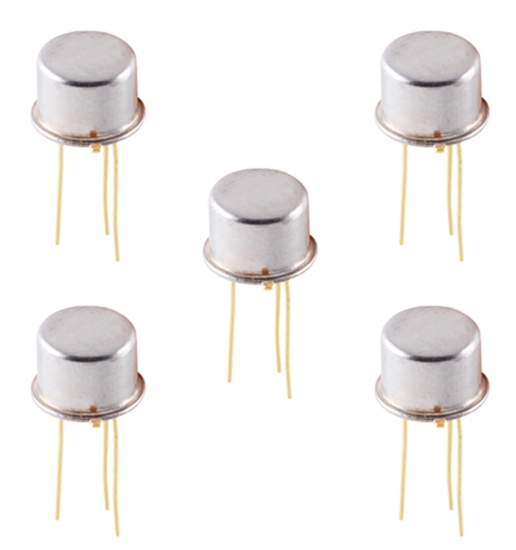 5 Pieces 2N2905, 40V @ 600mA PNP Silicon General Purpose Transistor ~ TO-39