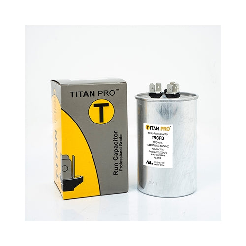 Titan Pro TRCFD405, 40uF+5uF 440/370V AC, Motor Run Capacitor (MRRC440V5/40)