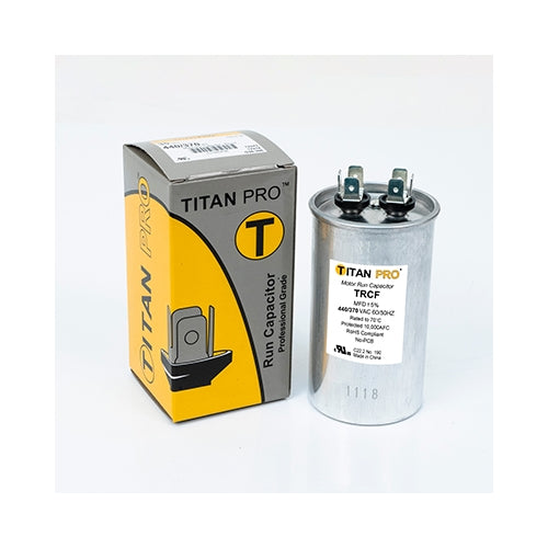 Titan Pro TRCF80, 80uF @ 440/370V AC, Motor Run Capacitor (MRRC440V80)