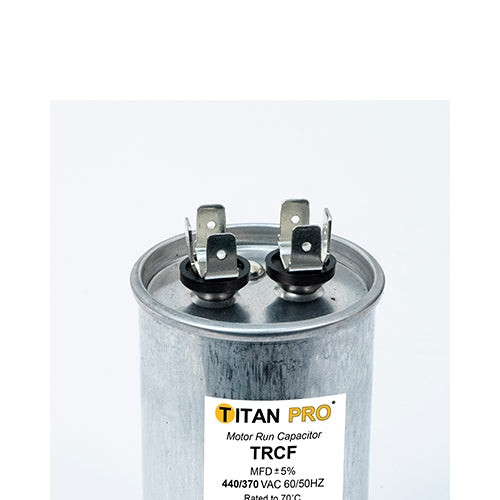 Titan Pro TRCF50, 50uF @ 440/370V AC, Motor Run Capacitor (MRRC440V50)