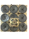 TS27MV-10pk, MVO 10 Pack of 3.0" Round, Square Flanged Speaker, 8 Ohm 1 Watt