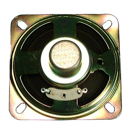 Philmore # TS35 3-1/2" Square Flanged Speaker, 8 Ohm 1.0 Watt