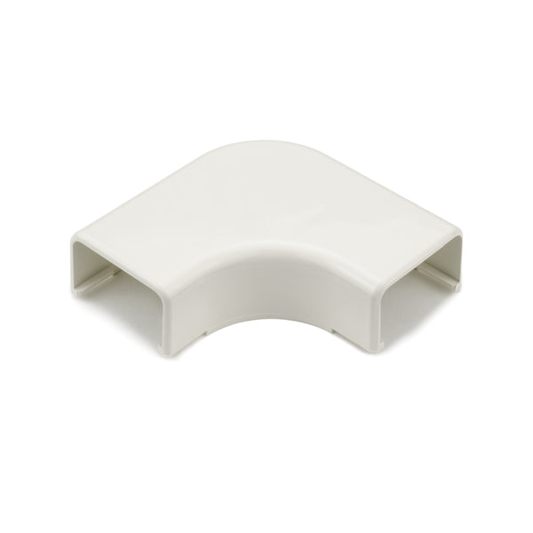 HellermannTyton TSR3FW-25, 1-3/4" Office White Elbow Cover (250-03253)