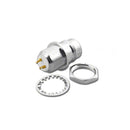 TWX-3504, Pan Pacific Twinax Female Bulkhead Panel Mount Jack ~ IBM