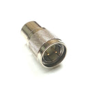 TWX-7511, Pan Pacific Male Twinax Terminator Plug, 100 Ohm Impedance