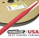 Thermosleeve HST332R100 100' Roll Polyolefin 3/32" RED 2:1 Heat Shrink Tubing