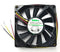 U80R12MHAB-53, Nidec UltraFlo # 80mm x 80mm x 15mm 12V DC Cooling Fan ~ 34 CFM