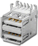 USB-PAFX2, Pan Pacific  USB DUAL "A" FEMALE PCB